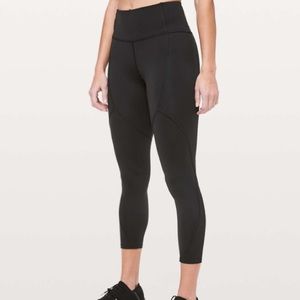 Lululemon To The Beat 24” Legging- Black Size 8